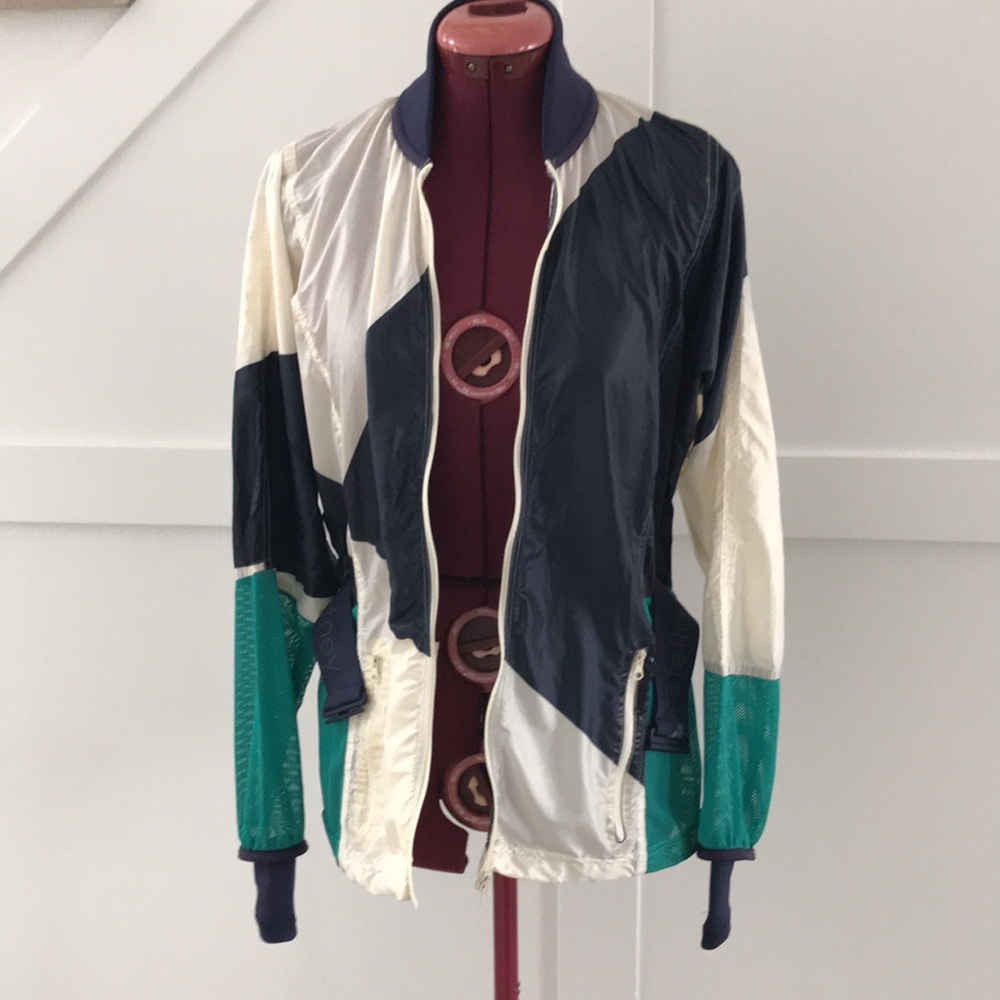 Adidas x Stella McCartney Run KTE Windbreaker Jacket with Belt Size M - Picture 4 of 15